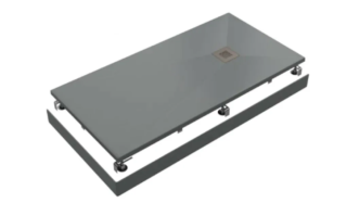 Экран Good Door Stella ГРАФИТ 1400x700